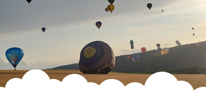 Vol en montgolfière à Besançon