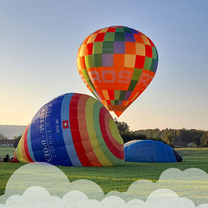 Vol en montgolfière en Franche-Comté